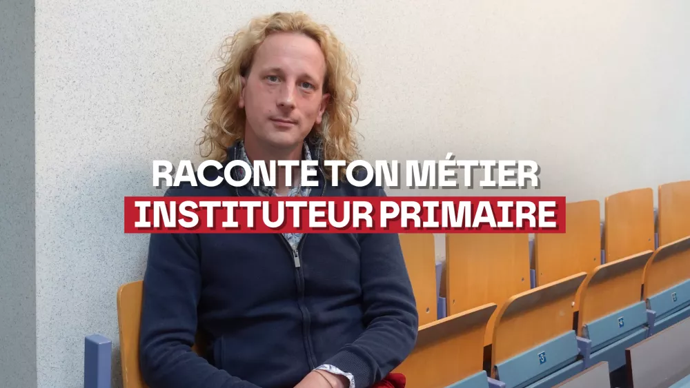 Christopher, diplômé et instituteur primaire : « J’ai trouvé ma place »