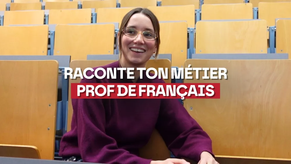 Charlotte, prof de français : “C’est face aux élèves que tu sais si c’est fait pour toi”